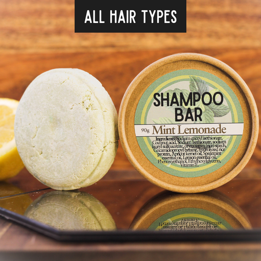 XL Shampoo Bar - Mint Lemonade - 50 washes ~ Solid Shampoo