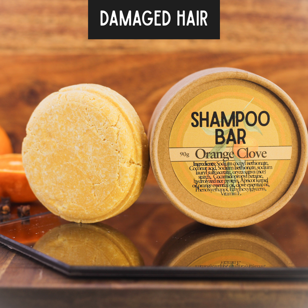 XL Shampoo Bar - Orange Clove - Solid Shampoo ~ 50 washes