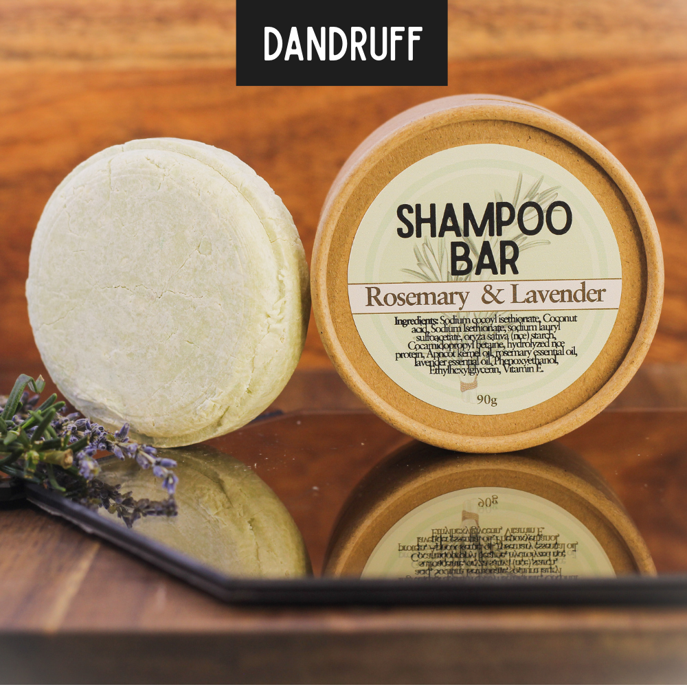 XL Shampoo Bar - Rosemary & Lavender - 50 washes ~ Solid Shampoo