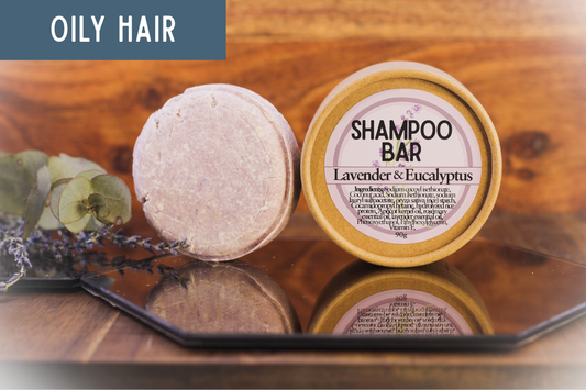 XL Shampoo Bar - Lavender & Eucalyptus - 50 washes ~ Solid Shampoo
