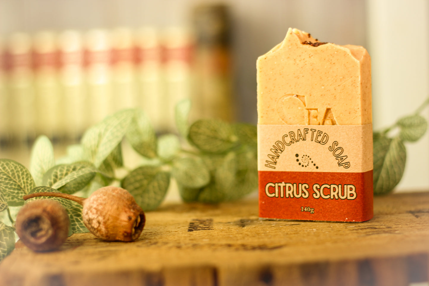 Citrus Scrub Soap ~ Exfoliation Soap ~ STRONG GRIT