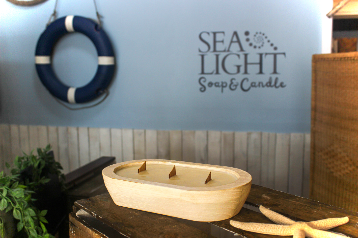 Doughbowl Candle - Crème Caramel - "Into the Deep" - 80 hours