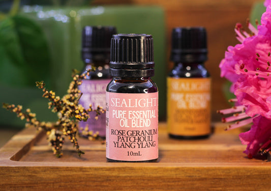 Rose Geranium, Patchouli, Ylang Ylang ~  100% Pure Plant Essential Oil