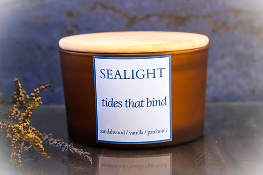 Amber Jar Candle - 100 hours - Soy Wax Candle