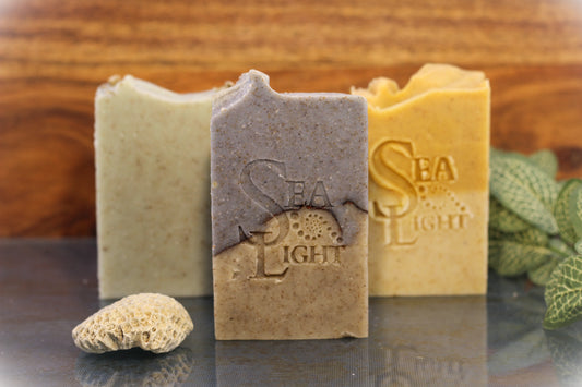 3-Pack of Artisan Soaps - Scrub Trio