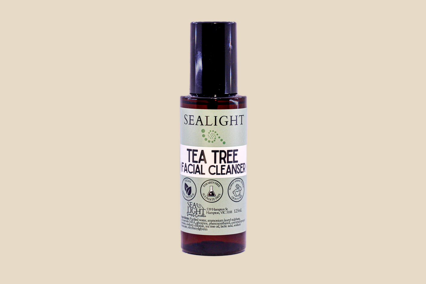 Tea Tree Facial Cleanser - Natural Skin Cleanser