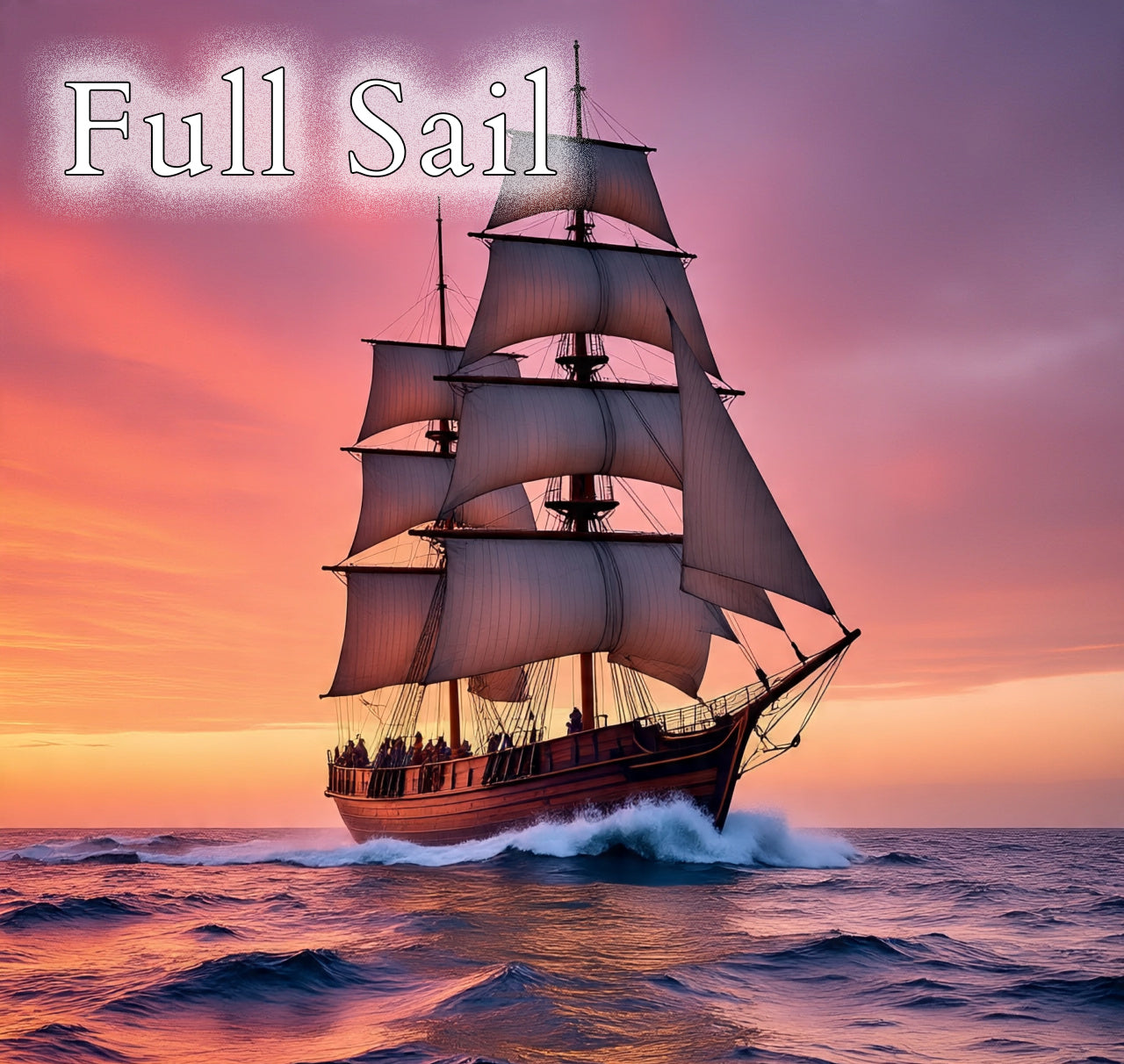Full Sail - Damask Rose & Amber