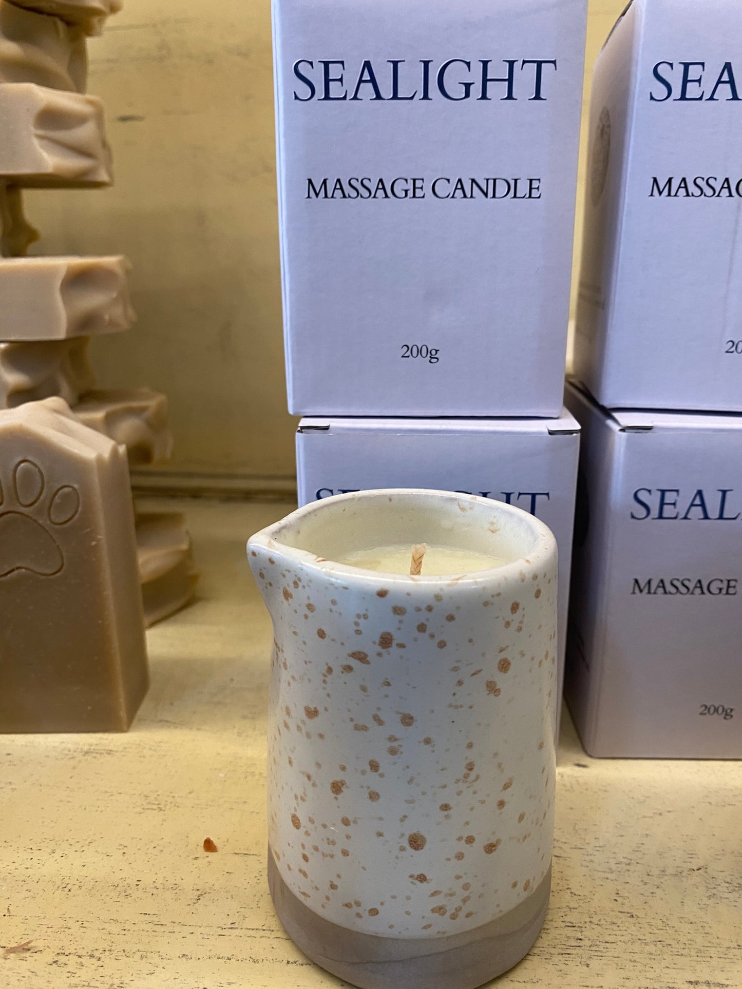 Massage Candle - Therapeutic Candle -  Body Therapy Candle