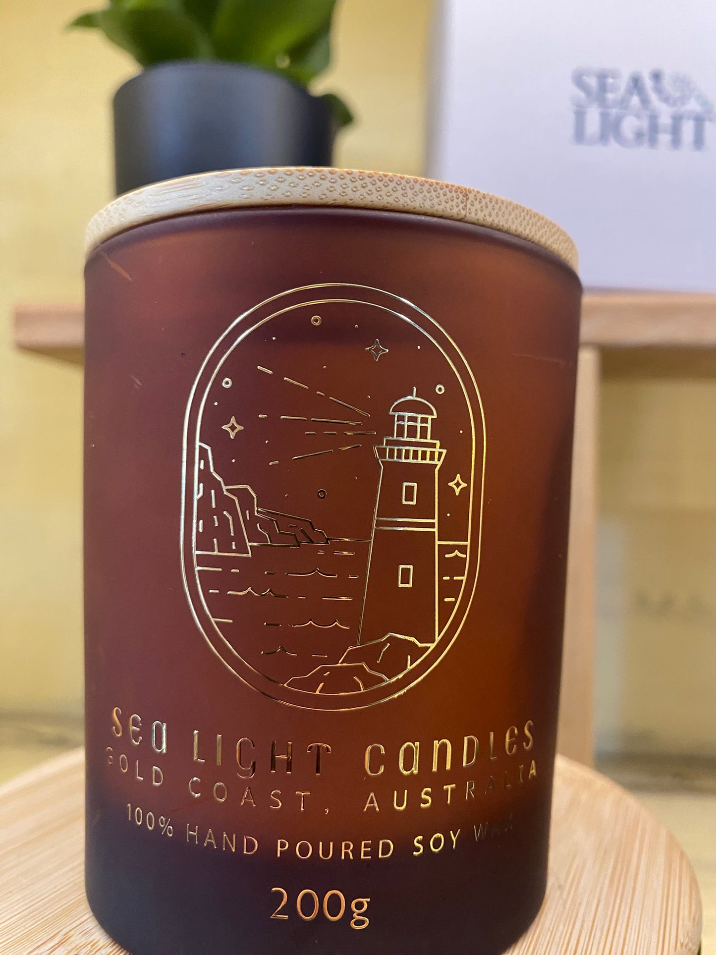 Lighthouse Jar - Single Wick Candle - 40 hour candle