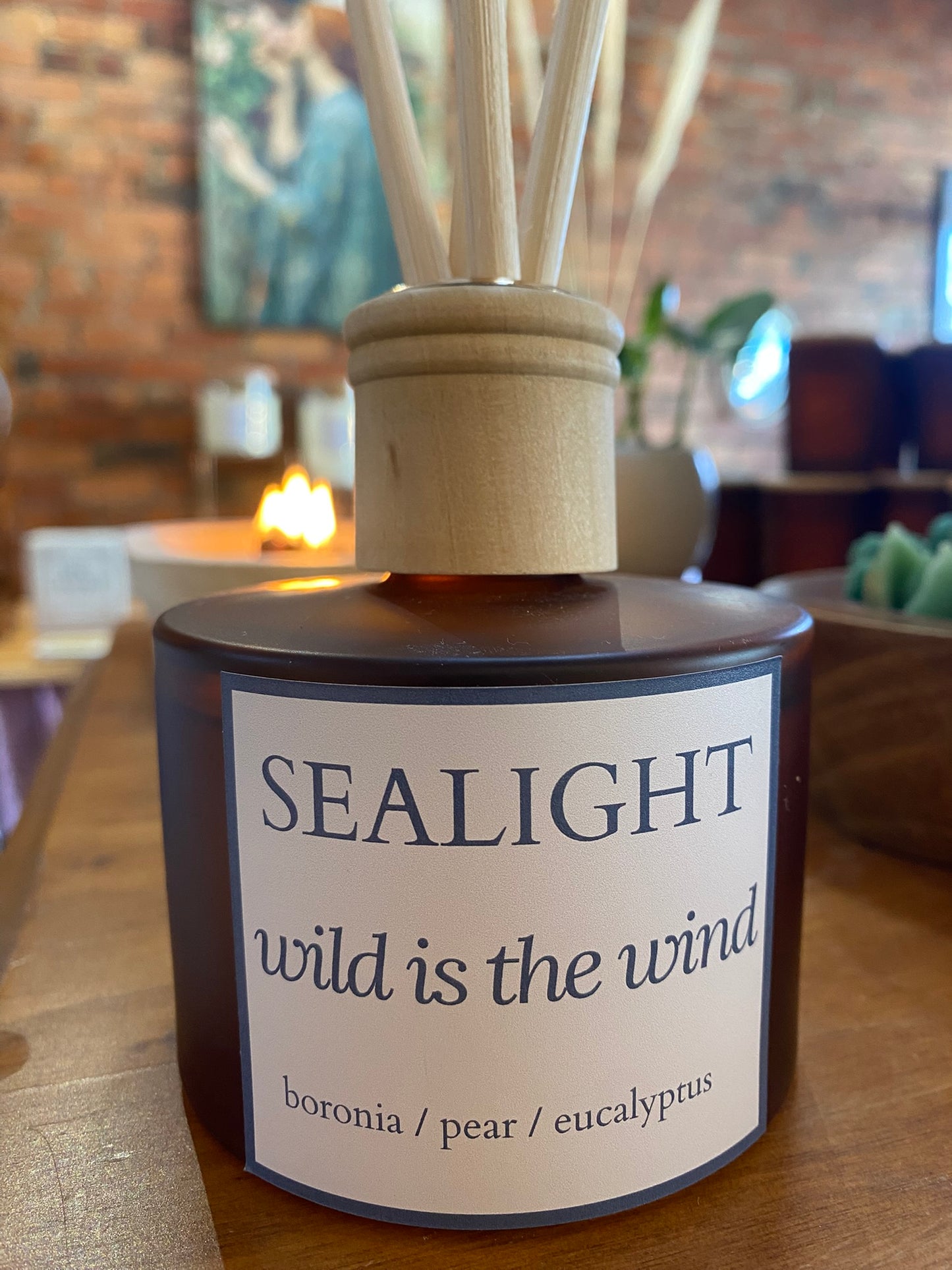 Pink Boronia & Pear - Fragrance Diffuser - Wild is the Wind