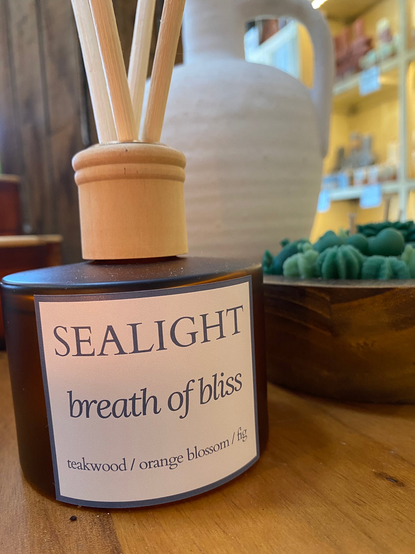 Teakwood & Orange Blossom - Fragrance Diffuser - Breath of Bliss