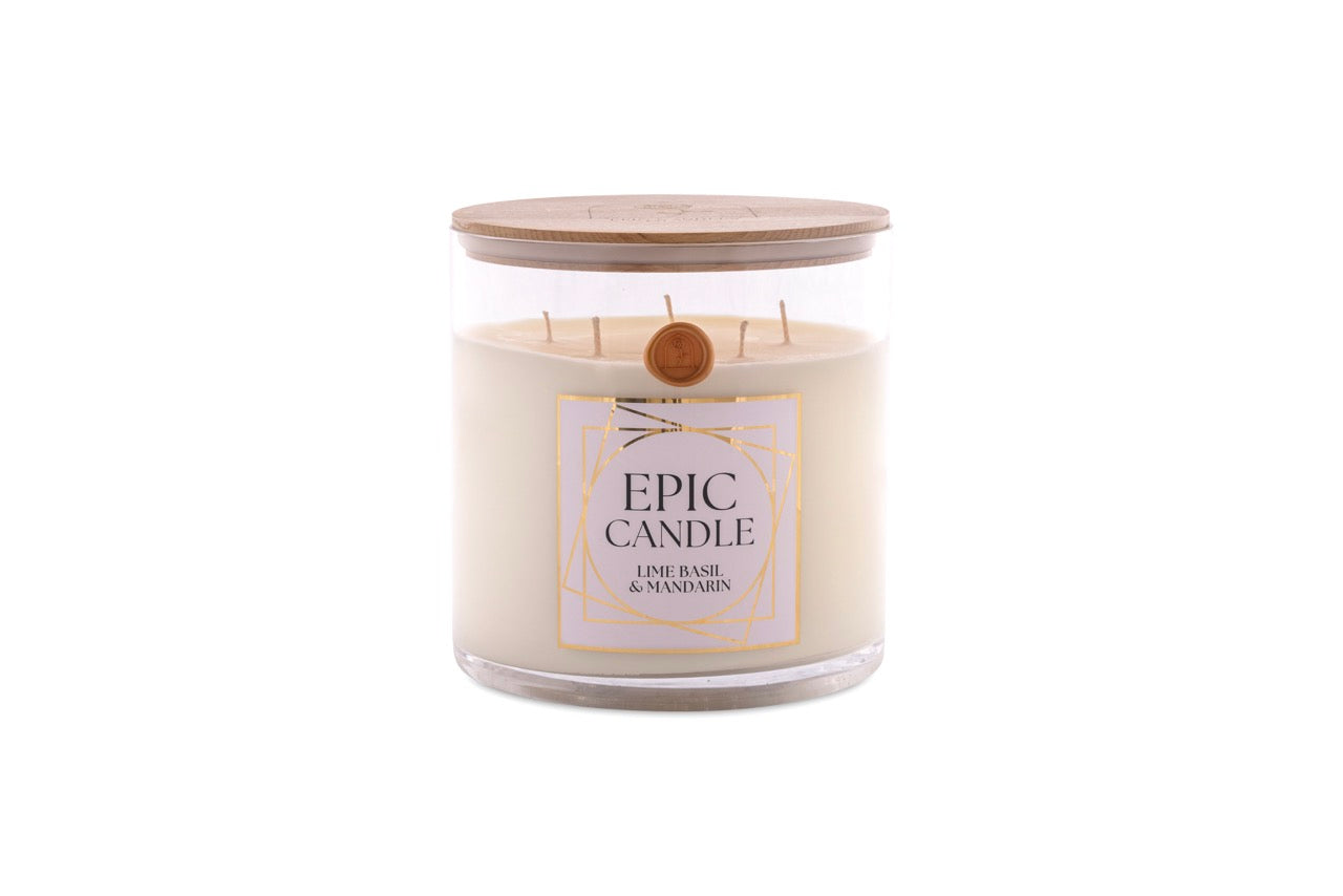 Lime Basil & Mandarin - EPIC Candle
