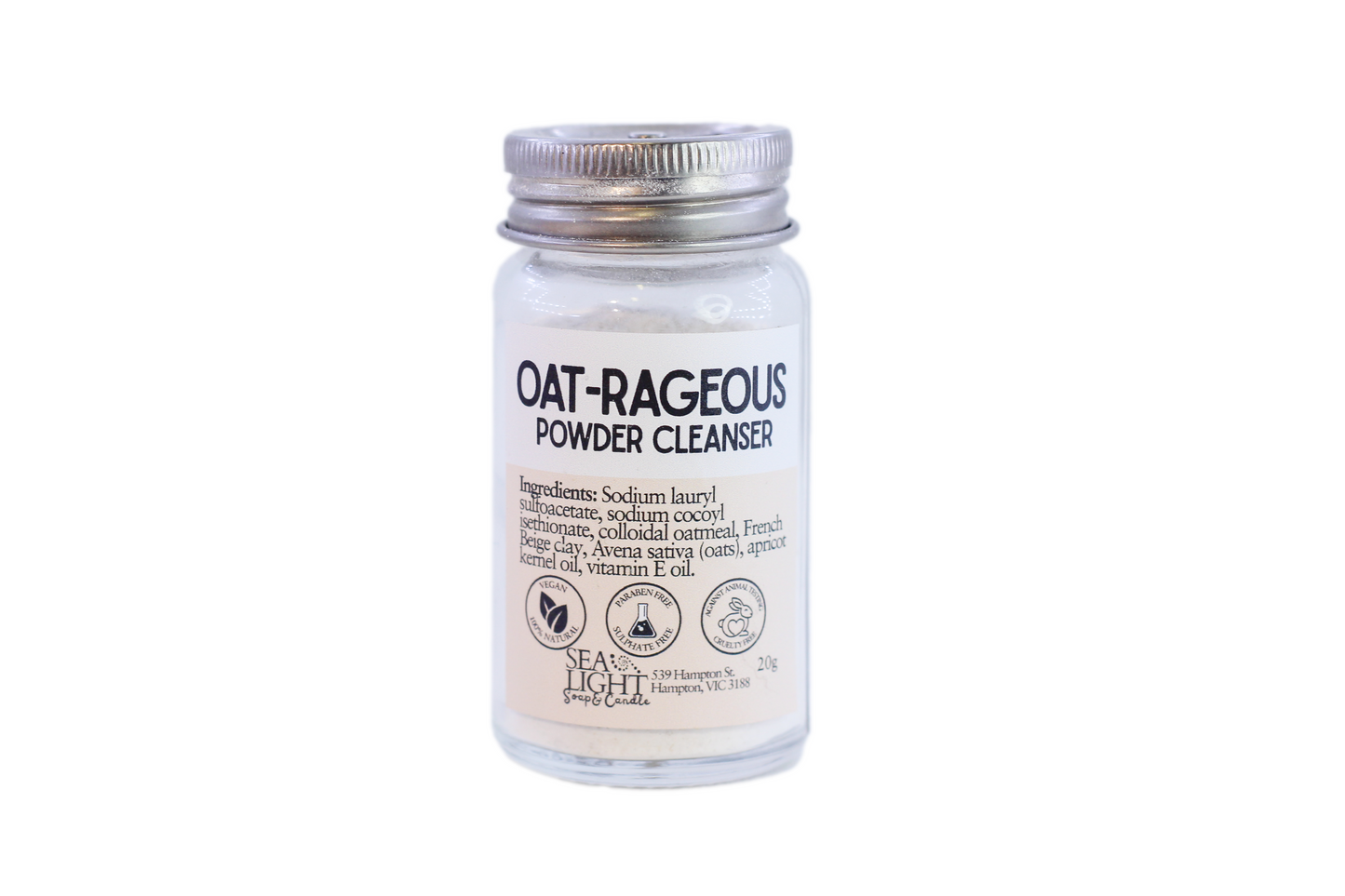 Powder to Foam Cleanser - Oat Powder Cleanser
