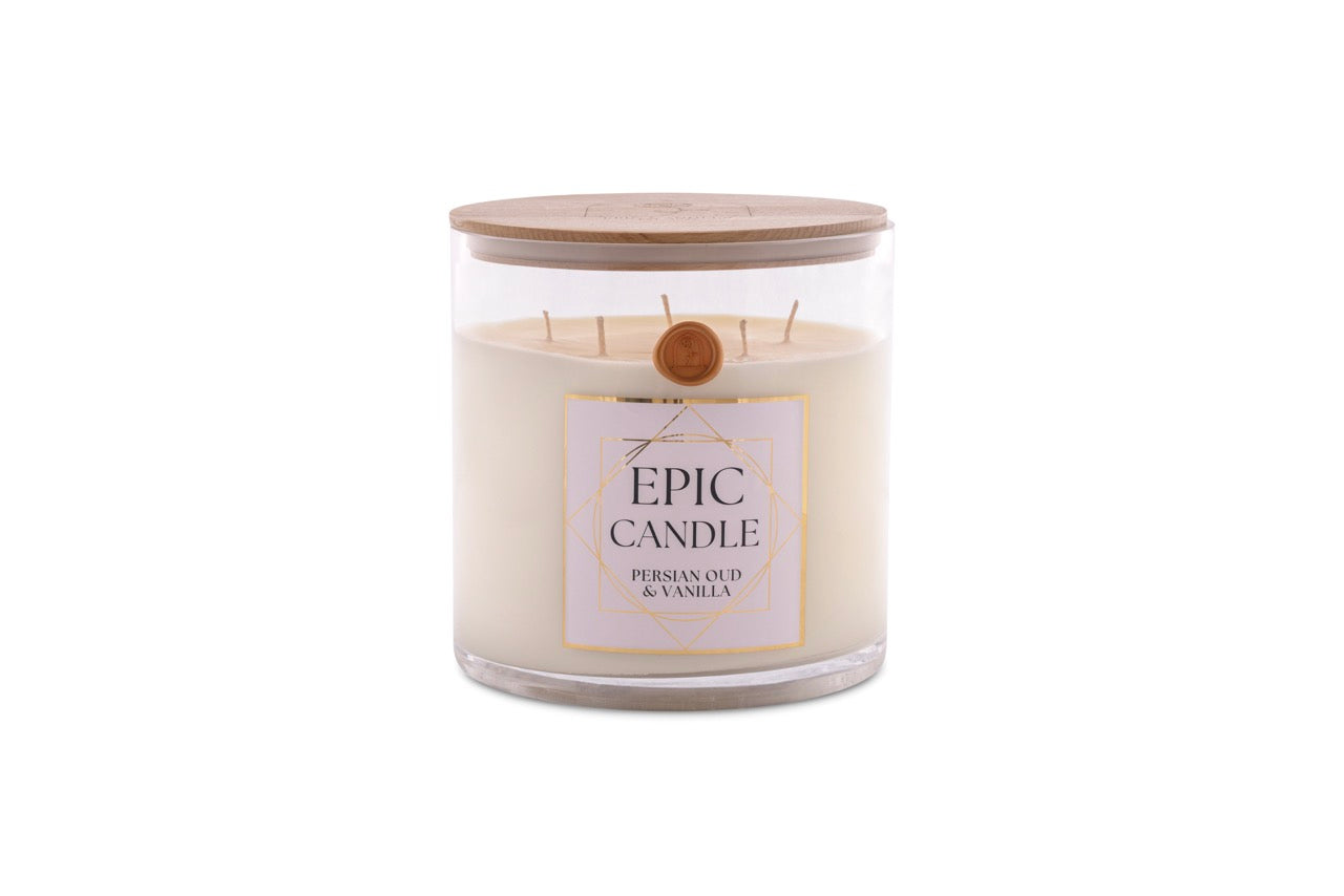 Persian Oud & Vanilla - EPIC Candle