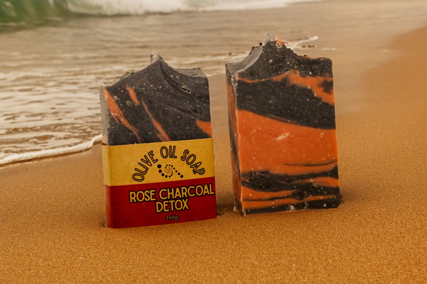 Rose Clay & Activated Charcoal Soap