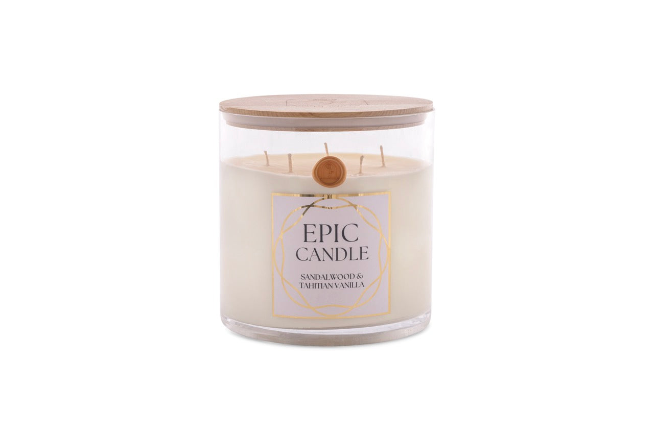 Sandalwood & Tahitian Vanilla - EPIC Candle