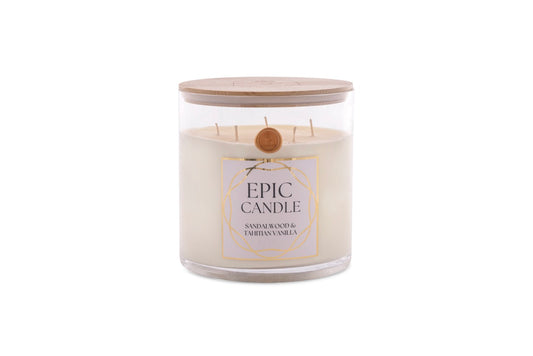 Sandalwood & Tahitian Vanilla - EPIC Candle