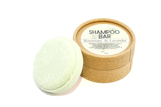 XL Shampoo Bar - Rosemary & Lavender - 50 washes ~ Solid Shampoo