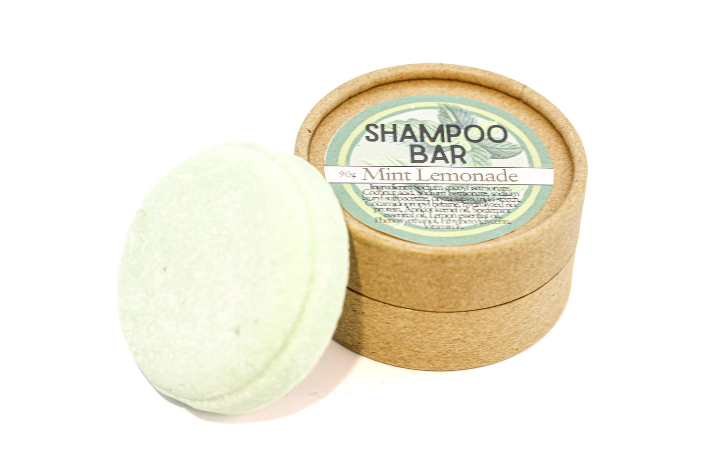 XL Shampoo Bar - Mint Lemonade - 50 washes ~ Solid Shampoo