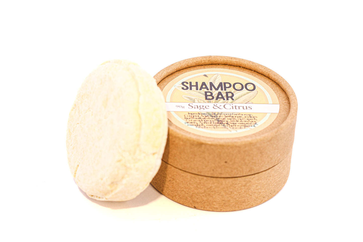 XL Shampoo Bar ~ Sage & Citrus ~ Solid Shampoo ~ 50 washes