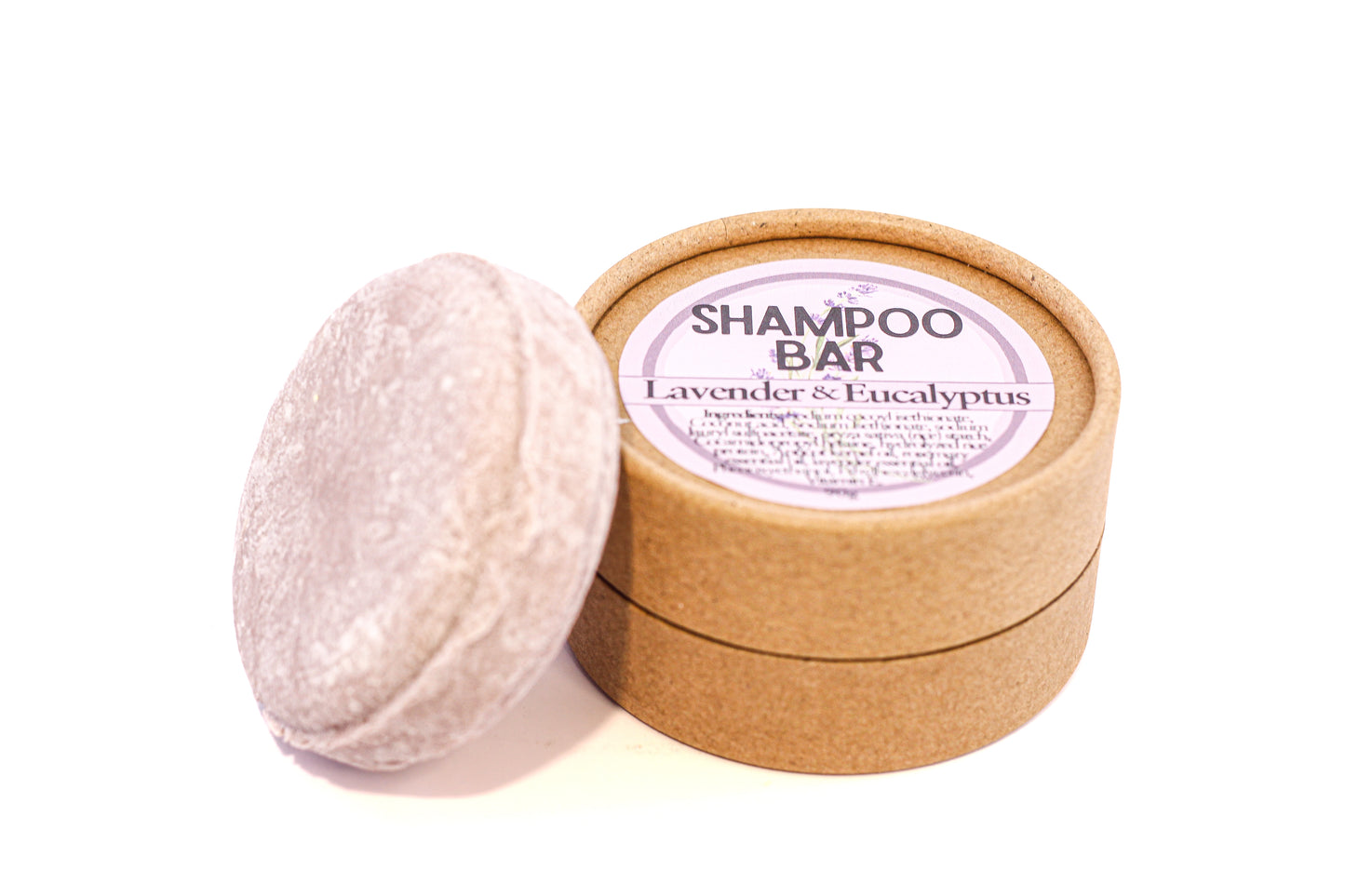 XL Shampoo Bar - Lavender & Eucalyptus - 50 washes ~ Solid Shampoo