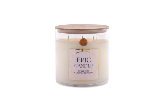 Teakwood & Orange Blossom - EPIC Candle