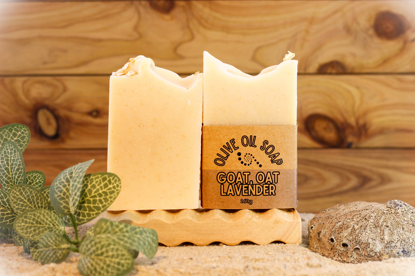 3-Pack of Artisan Soaps - Oat Soap Trio