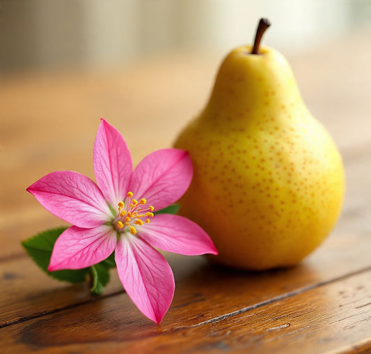 Wild is the Wind - Pink Boronia & Pear